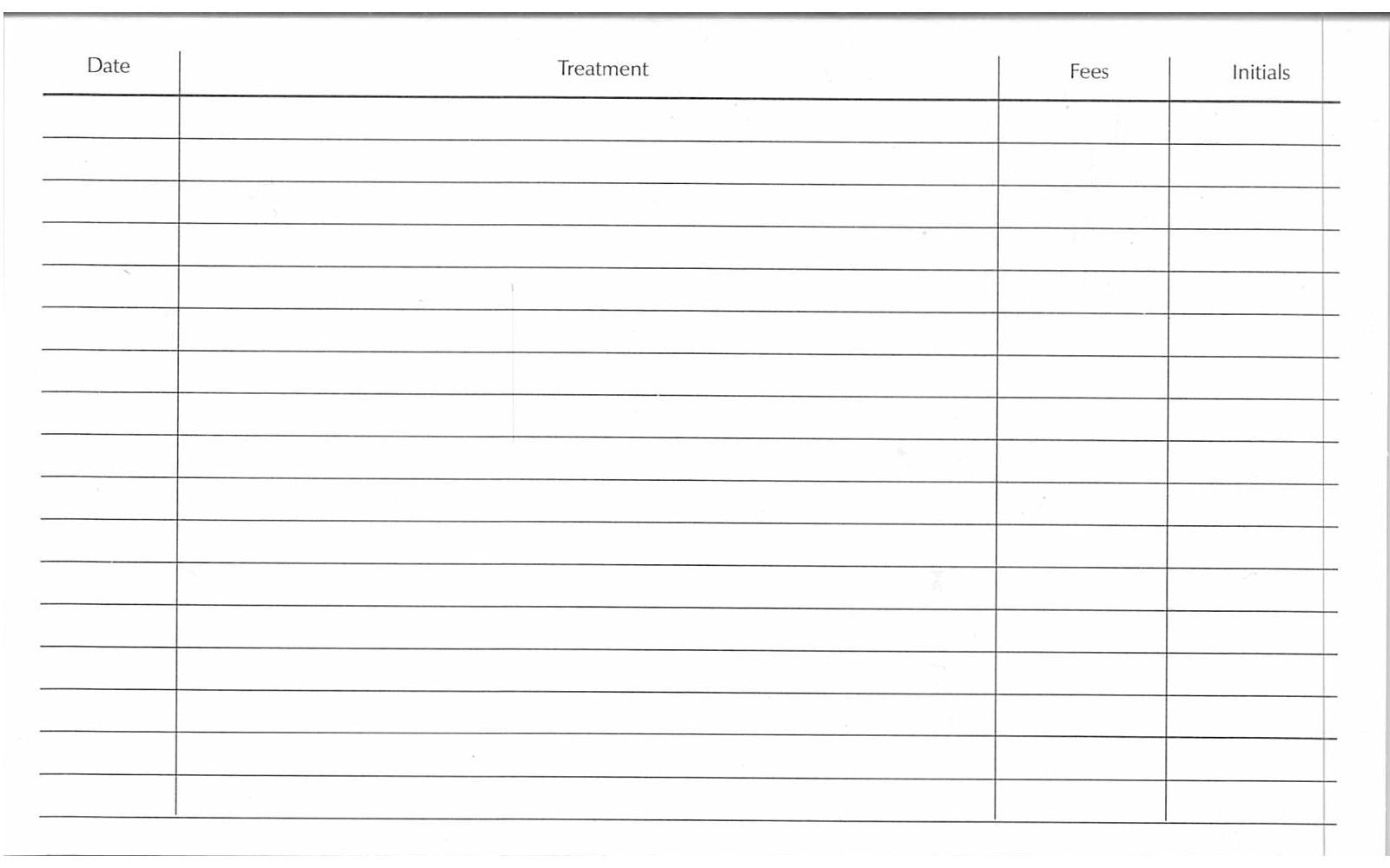 Patient Record Cards – TAFS Products